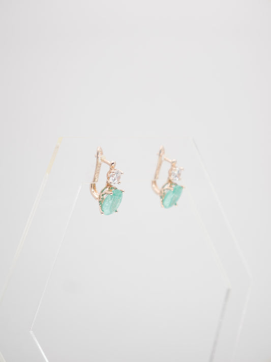 Auskari "Green Candy"