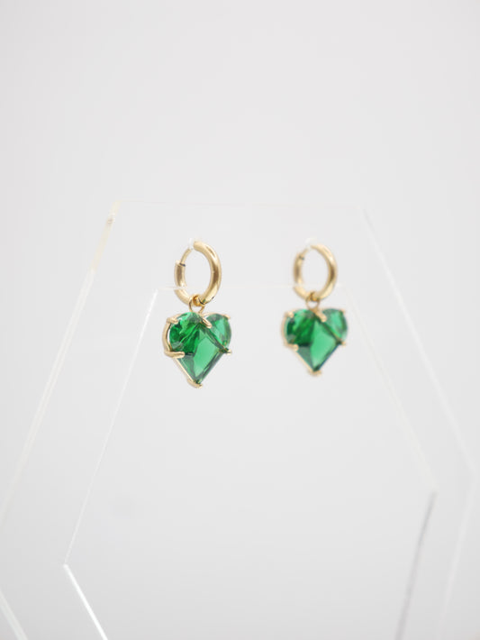 Auskari "Green Heart"