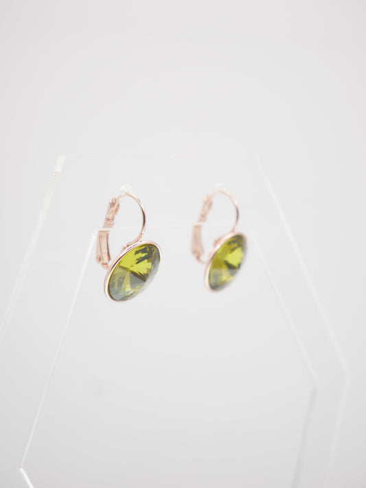 Auskari "Anna Olive Green"