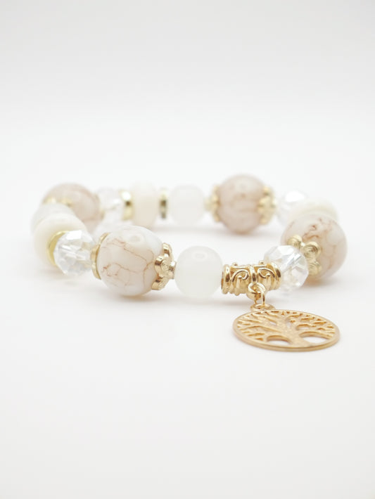 Rokassprādze "Josephine White"