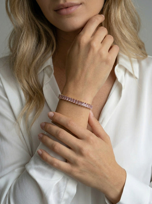 Tennis rokassprādze “Riviera” | 3 krāsu opcijas