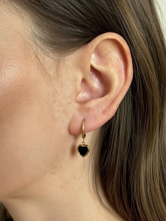 Auskari "Black Heart"