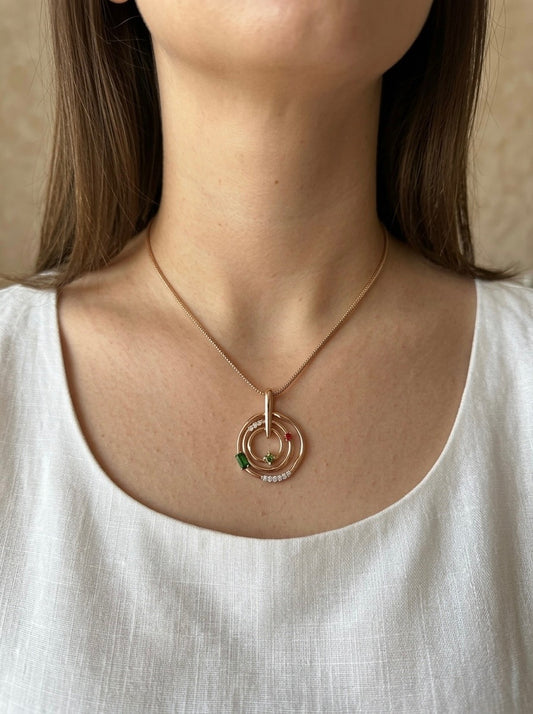 Kaklarota "Vivienne" | Apzeltītas kaklarotas Ameno.lv