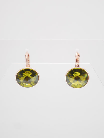 Auskari "Anna Olive Green"