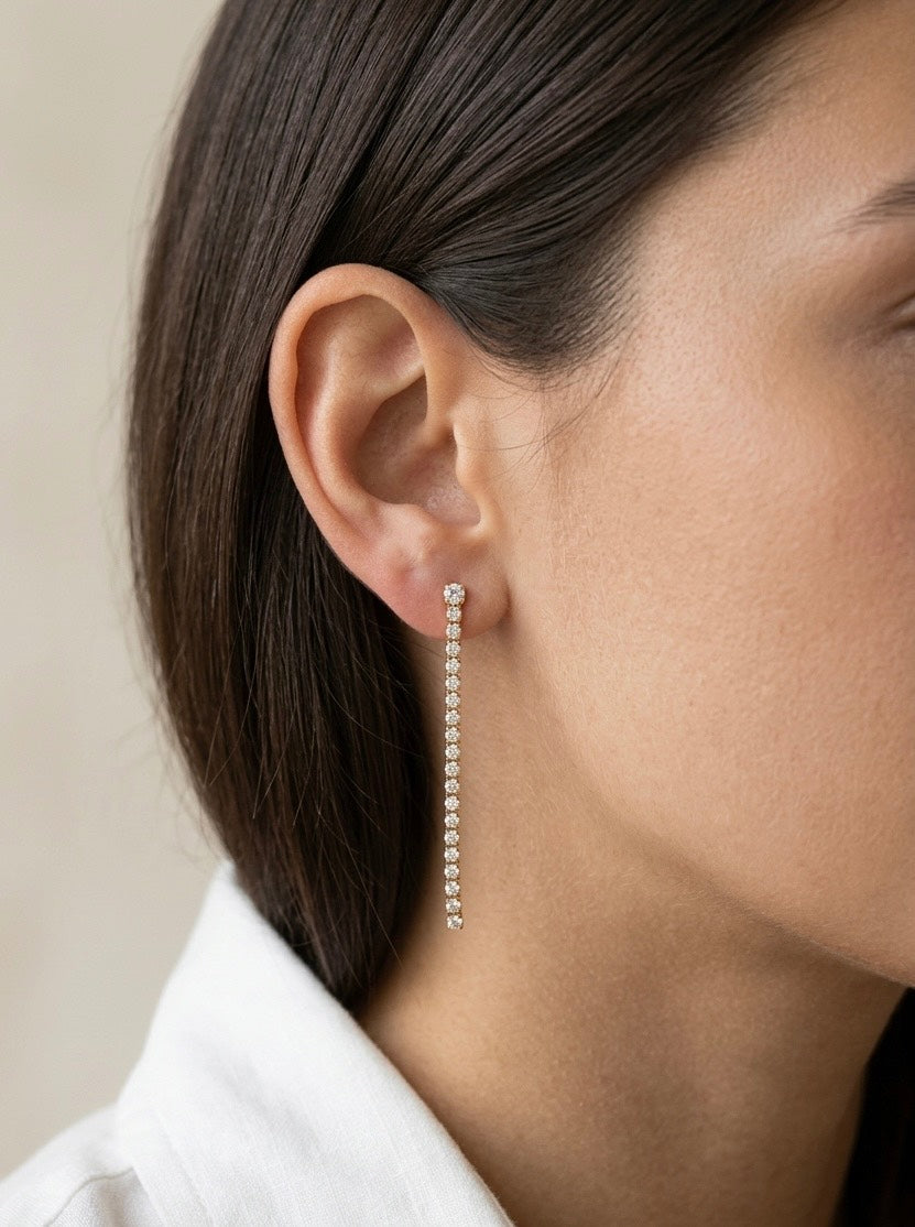 Auskari “Starlight Drop” | Ameno Accessories Latvija