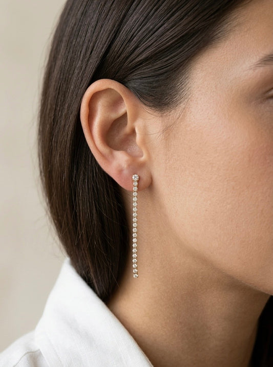 Auskari “Starlight Drop” | Ameno Accessories Latvija