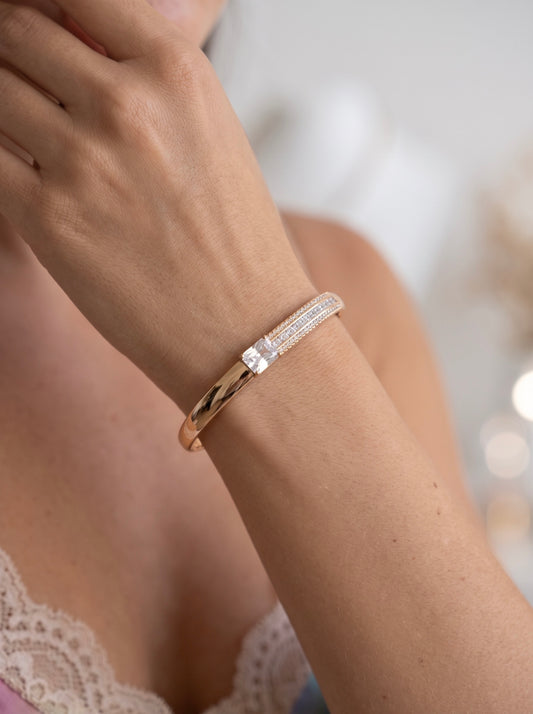 Bangle aproce “Majesté White” - Ameno rokasspradzes