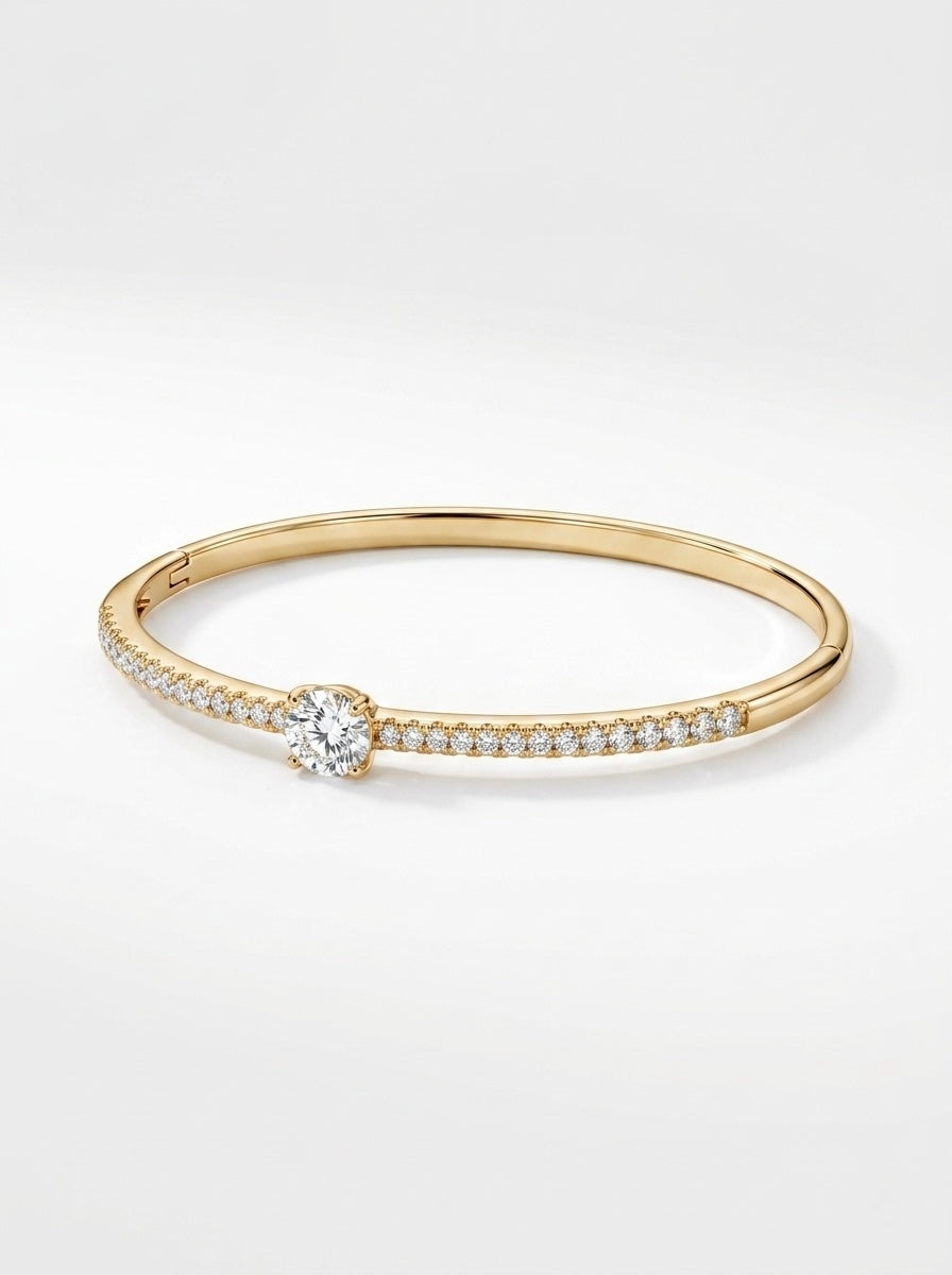 Bangle aproce “Solitaire” - Ameno Rotaslietas