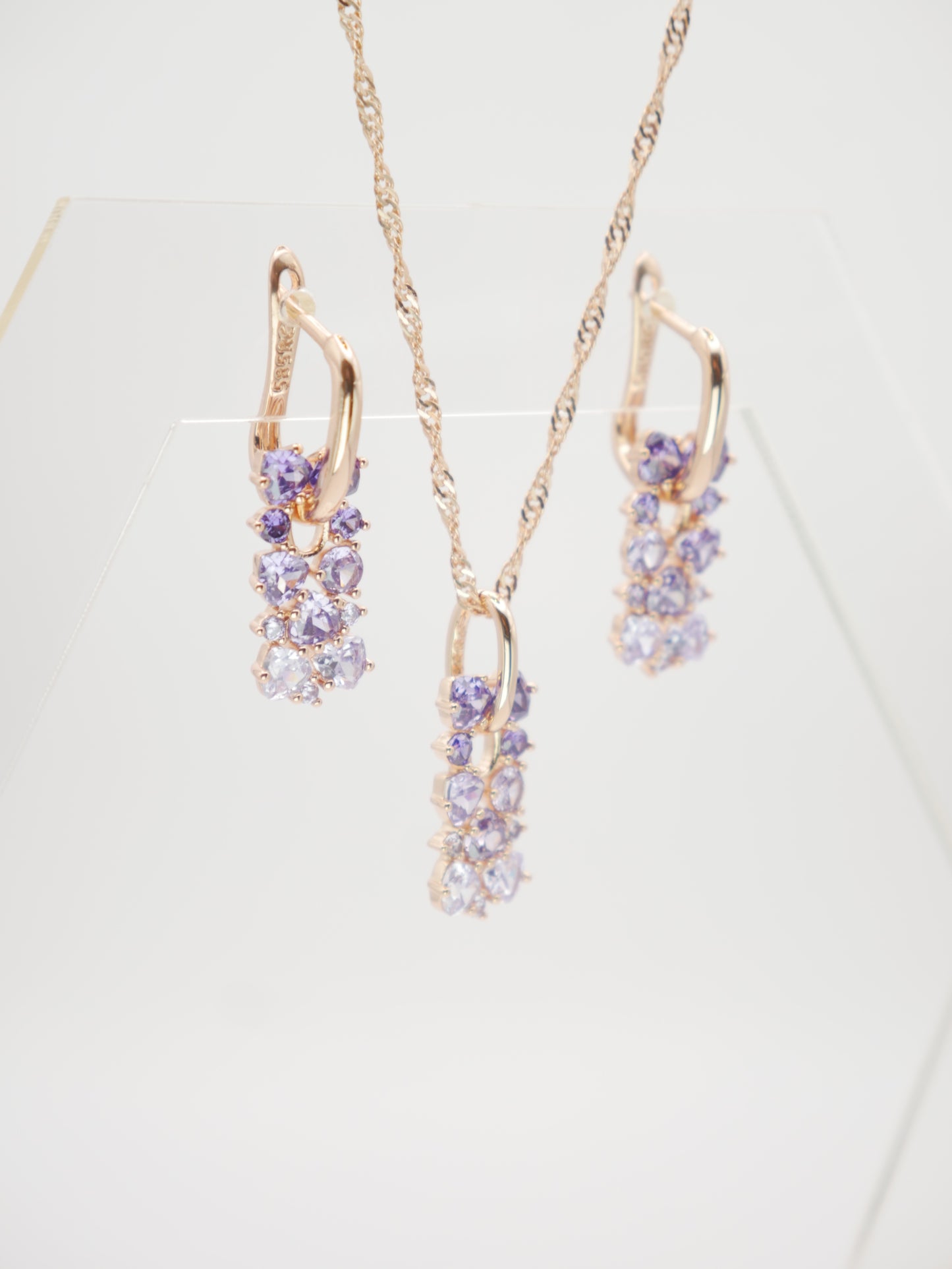 Auskari "Lilac"