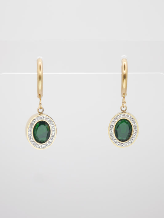 Auskari "Green Eyes"