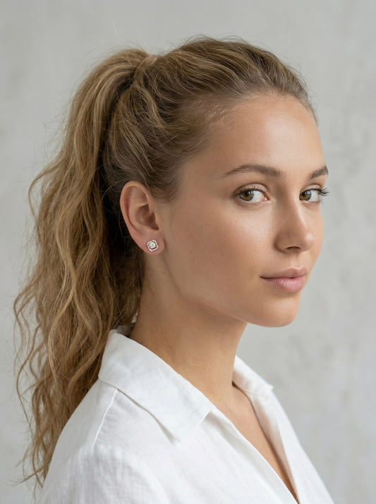 Auskari "Serene White"