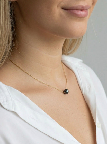 Upes pērļu kaklarota “Solo Pearl” | 4 krāsu opcijas