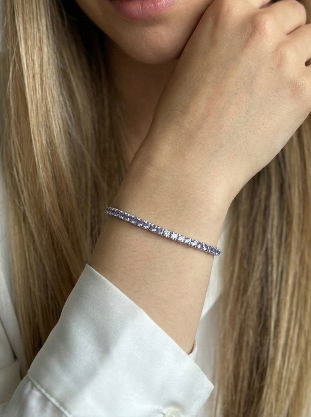 Tennis rokassprādze “Chroma”