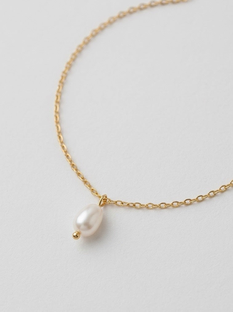 Upes pērļu rokassprādze “Pearl Serenity” - Ameno - Dabīgās upes pērles rotaslietas