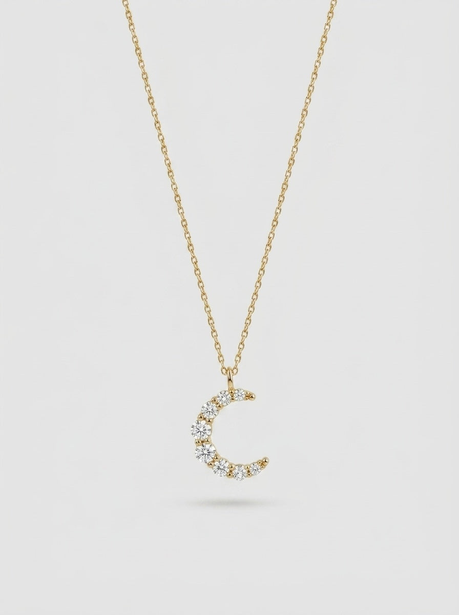 Cirkonija kaklarota "Lune"