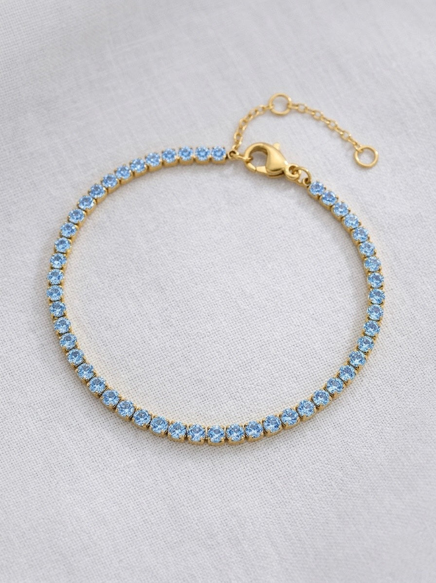 Tennis rokassprādze “Petite”