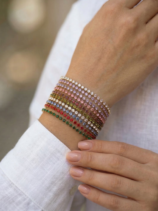 Tennis rokassprādze “Petite”