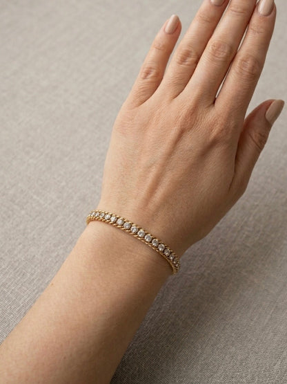 Tennis rokassprādze “Vivid”