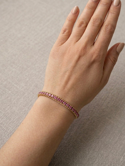 Tennis rokassprādze “Vivid”