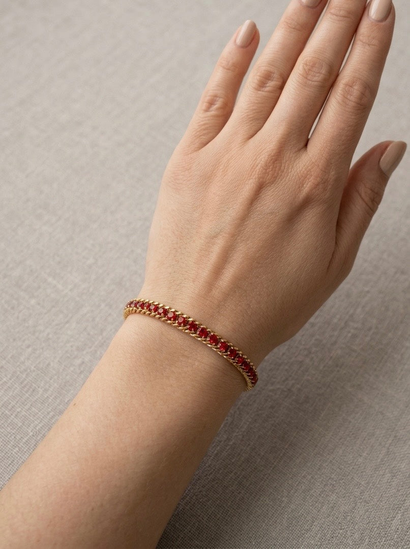 Tennis rokassprādze “Vivid”