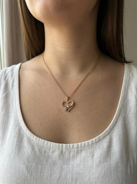 Kaklarota "Flower Bird" - Ameno aksesuāri sievietēm