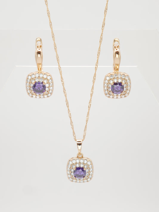 Kaklarota "Alma" ar kristāliem - Ameno.lv - rotaslietu komplekti